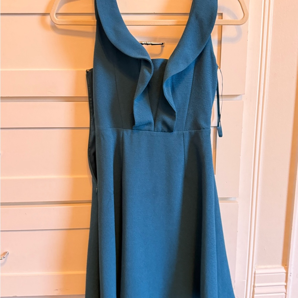 Maggy London Blue Mini Dress